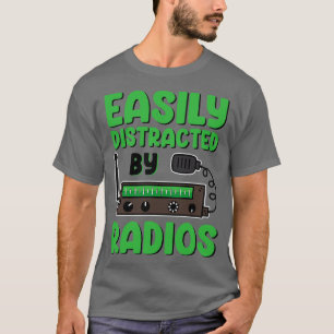 Camiseta Ham Rádio Operador Amateur Radio Morse CB Ham Radi