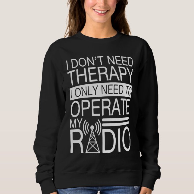 Camiseta Ham Radio Operator Costume Radio Tower (Frente)