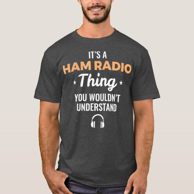 Camiseta Ham Radio Operator Gift Tshirt (Frente)
