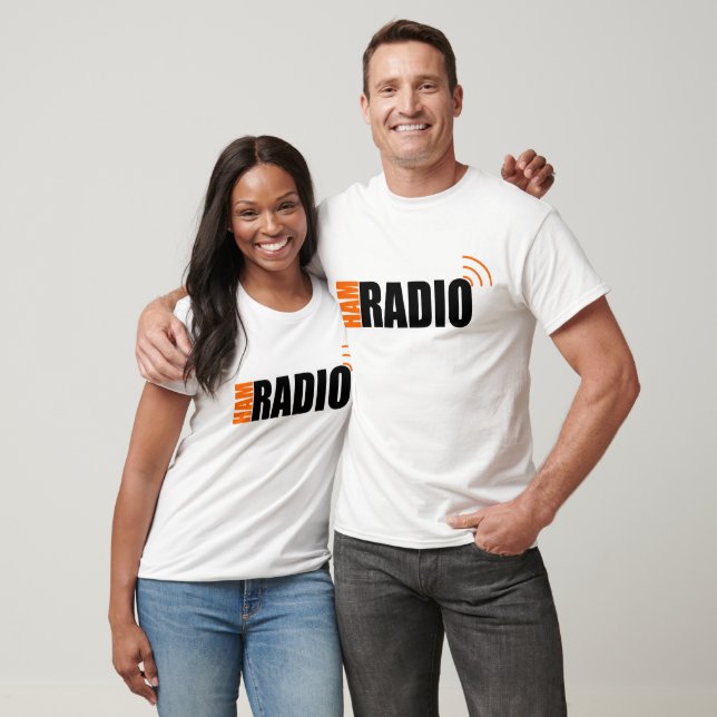 Camiseta Ham Radio Wave Tshirt (Unissex)