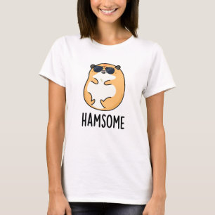 Camiseta Ham, um Engraçado Belo Hamster
