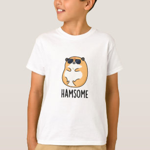 Camiseta Ham, um Engraçado Belo Hamster