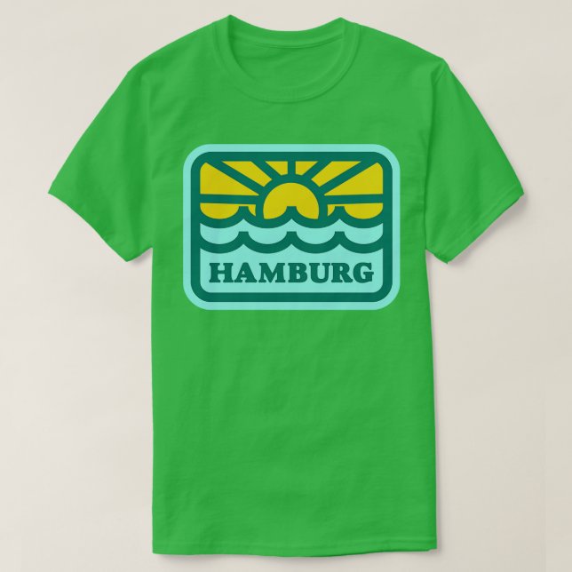Camiseta Hamburg New York Buffalo NY Lake Erie WNY 3 (Frente do Design)