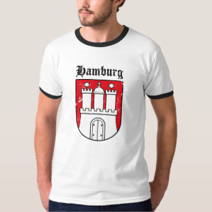 Camiseta Hamburg Wappen