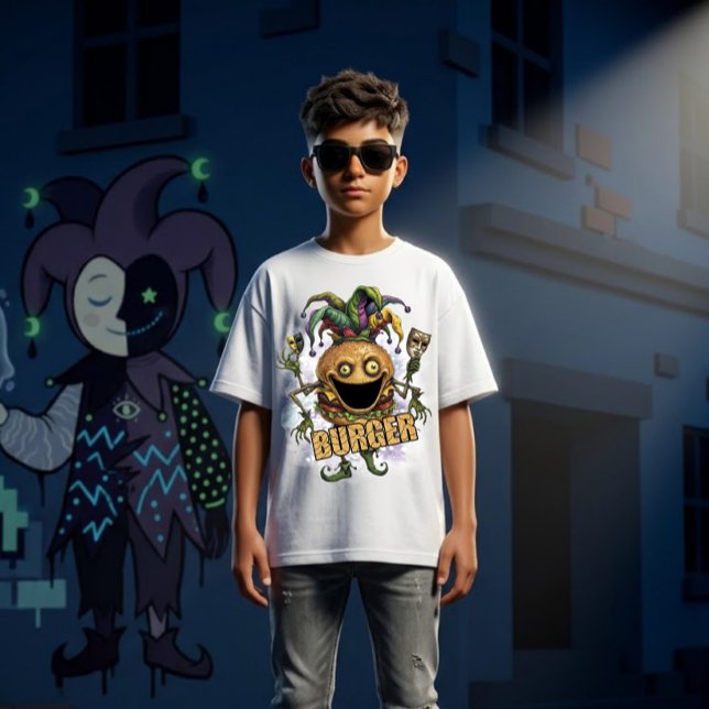 Camiseta Hamburger Amigo do Bobo do Vazio (Criador carregado)
