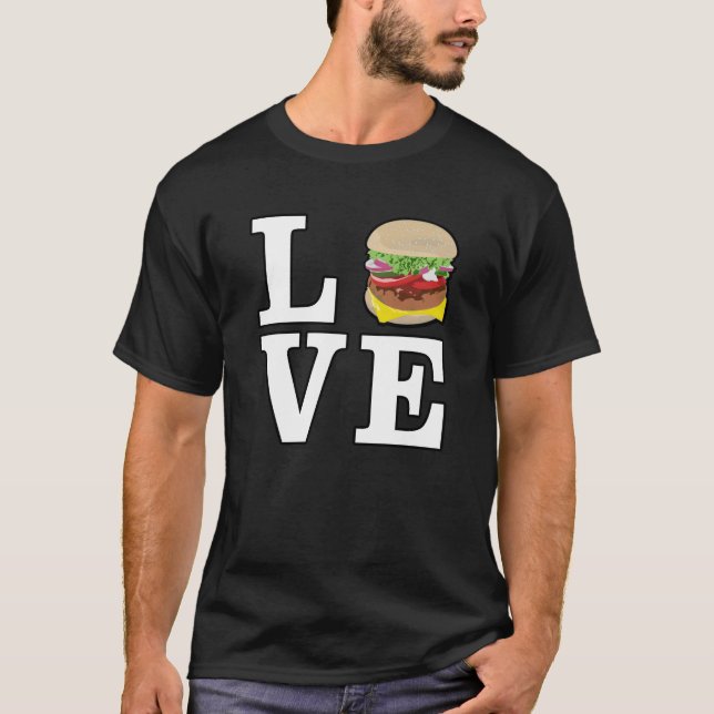 Camiseta Hamburger Amor (Frente)