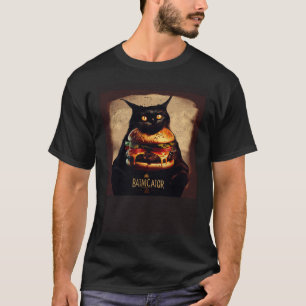Camiseta Hamburger Black Cat Gaming 1