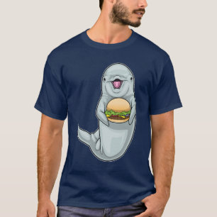 Camiseta Hamburger de Golfinho