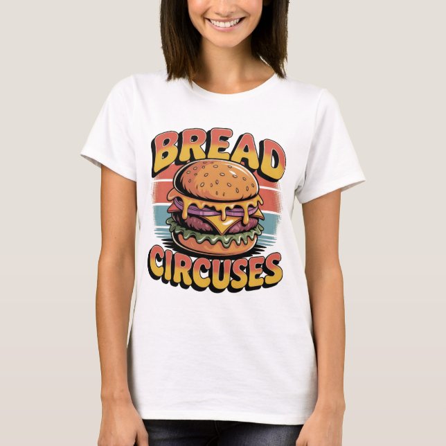 Camiseta Hamburger de Pão e Circos (Frente)