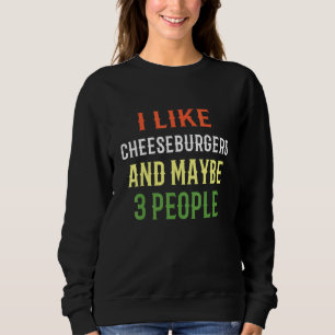 Camiseta Hamburger de Queijo Eu Gosto de Hambúrgueres de Qu