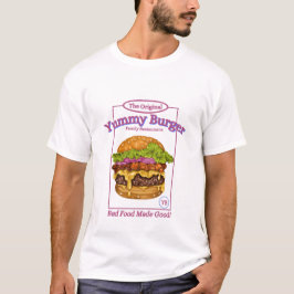 Camiseta Hamburger delicioso