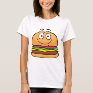 Camiseta Hamburger Emoji
