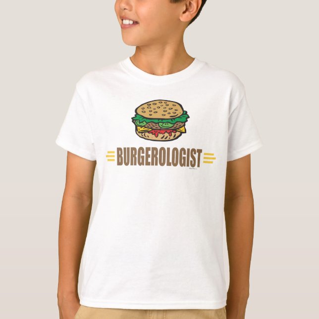 Camiseta Hamburger Engraçado (Frente)