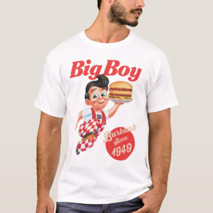 Camiseta Hambúrguer Antigo do Menino
