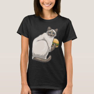 Camiseta Hambúrguer de Queijo Siames