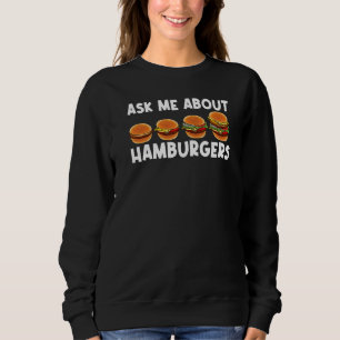 Camiseta Hambúrguer Legal Para Homens Mulheres Cheeseburger