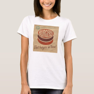 Camiseta Hamburguer retro