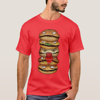 Camiseta Hamburguer vermelho!