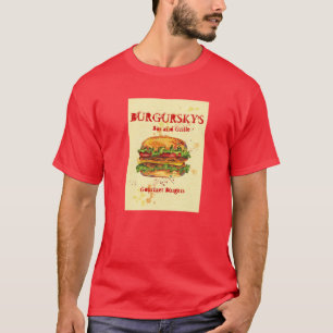 CAMISETA HAMBURGUERES DO GOURMET DE BURGURSKY