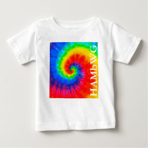 Camiseta HAMbWG - Camisa-T para crianças - Tie Dye Primarys