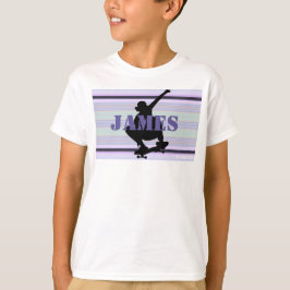 Camiseta HAMbWG - Skateboarder roxo ultra violeta