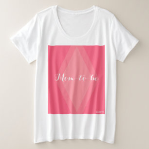 Camiseta HAMbyWG - Camisa-T feminina - Mãe a ser - Melancia