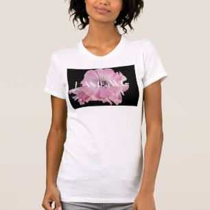 Camiseta HAMbyWG Flor Rosa Pálido