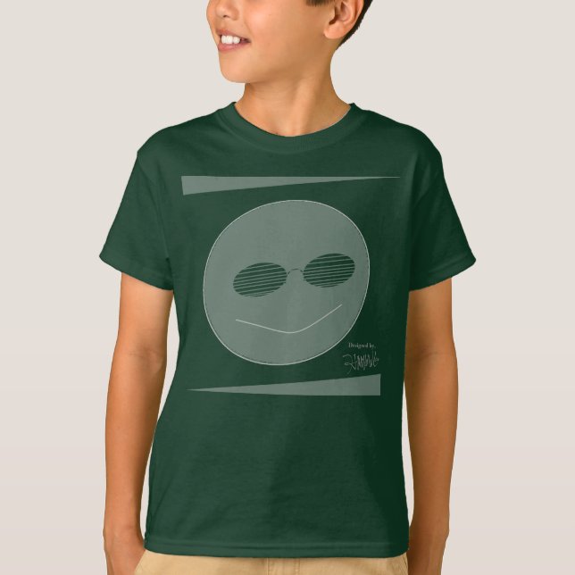 Camiseta HAMbyWG Sorria Face w óculos escuros (Frente)