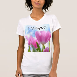 Camiseta HAMbyWG - Tulipas Rosa