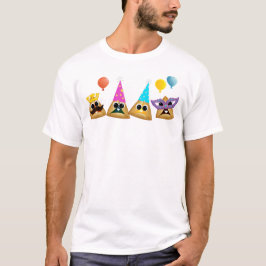 Camiseta Hamentashen Kawaii de Festa