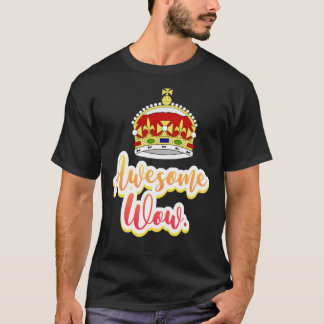 Camiseta Hamilton king george incrível que diz o autocolant