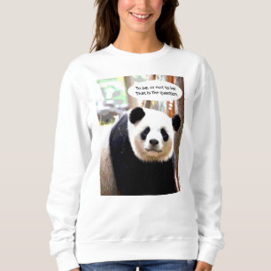 Camiseta Hamlet Shakespeare Citação Panda Bear Mulheres