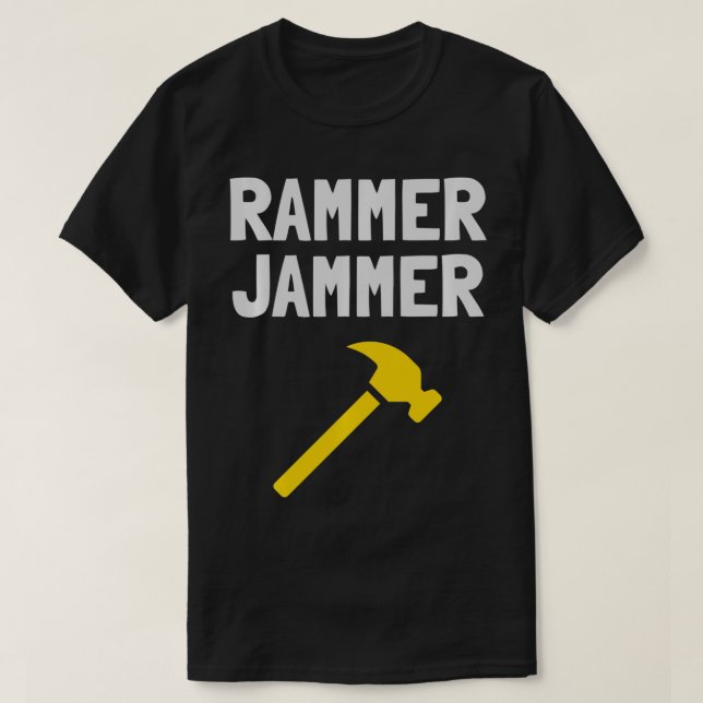 Camiseta Hammer Alabama Rammer Jammer (Frente do Design)