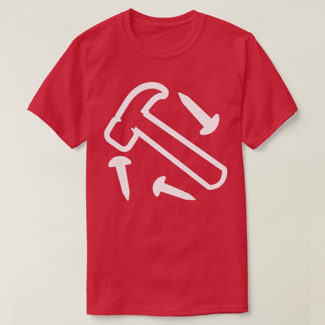 Camiseta Hammer e Nail (Frente do Design)