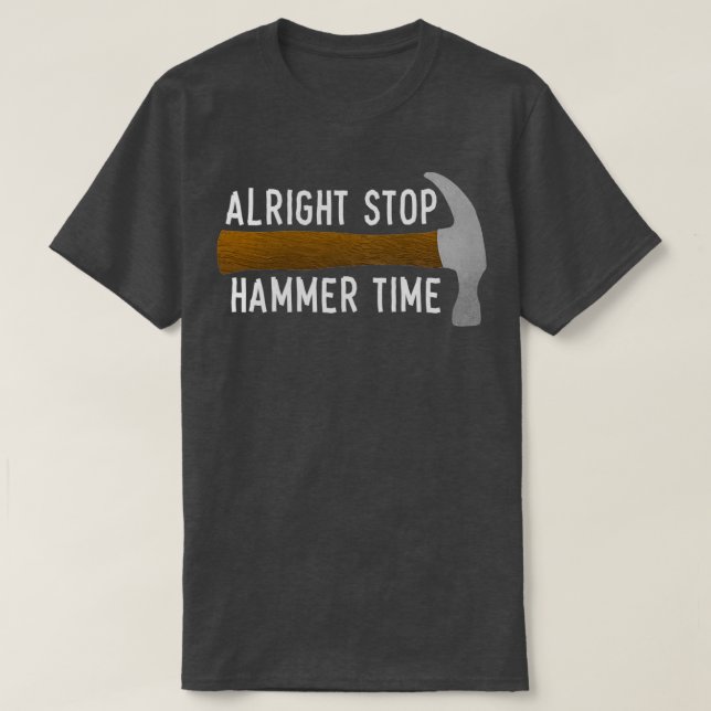 Camiseta HAMMER TIME Hammer Design (Frente do Design)