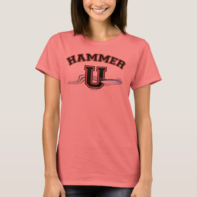 CAMISETA HAMMER U ORANGE BLACK (Frente)