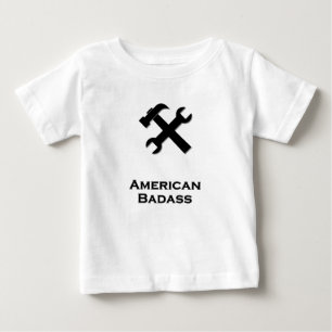 Camiseta Hammer Wrench American Badass preto
