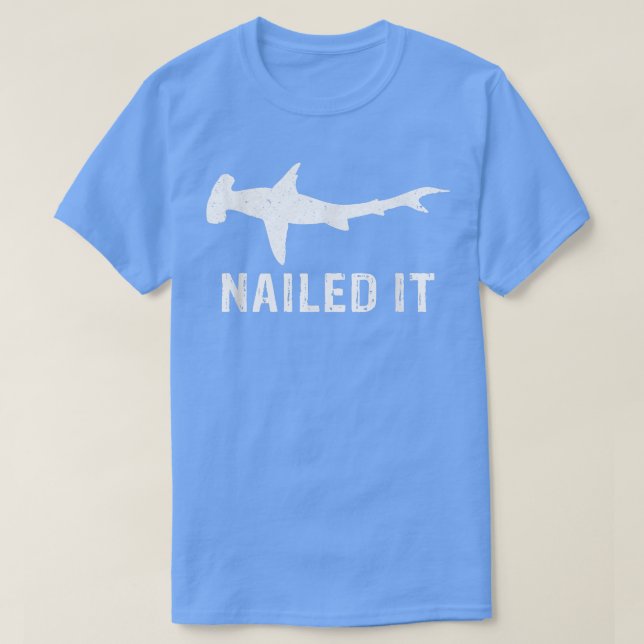 Camiseta Hammerhead Shark Encerrou Engraçado Semana De Even (Frente do Design)