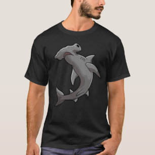 Camiseta Hammerhead Shark Kids Girls Boys Hammerhead