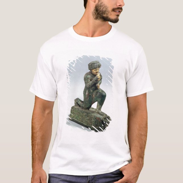 Camiseta Hammurabi, rei de Babylon, praying antes de um (Frente)