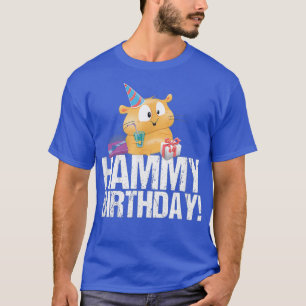 Camiseta Hammy Birthday - Presente Feliz de Aniversário par