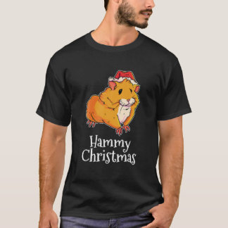 Camiseta Hammy Christmas Santas Hat Pjs Gif