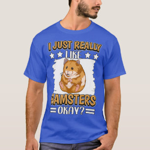 Camiseta Hammy, eu gosto muito de Hamsters Premium