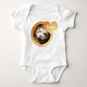 Camiseta HammyVille - Buggy do Coração de Hamster Bonito