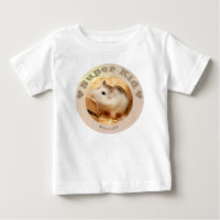 HammyVille - Hamster Branco Marrom - Super Criança