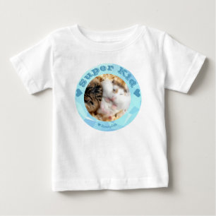 Camiseta HammyVille - Hamster Branco Marrom - Super Criança