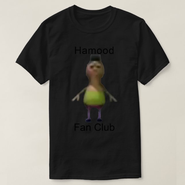 Camiseta Hamood Fan Club (Frente do Design)