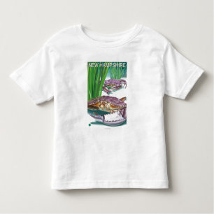 Camiseta HampshireCrab novo e pescador