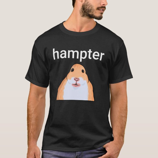 Camiseta Hampter Funny Hamster Dank Meme (Frente)