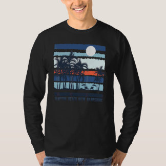 Camiseta Hampton Beach New Hampshire Summer 70s 80s Beach S